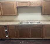 Move in ready kitchen with a double sink. 
