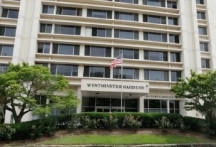 Westminster gardens building.
