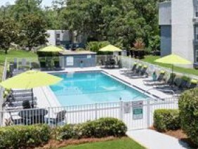 Westminster gardens pool.