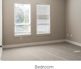 A view of the bedroom.
