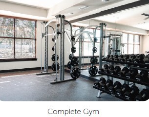 A view of the Gym.