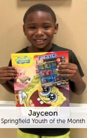 Jayceon Springfield Youth of the Month